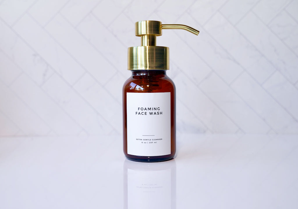 soap dispenser glass