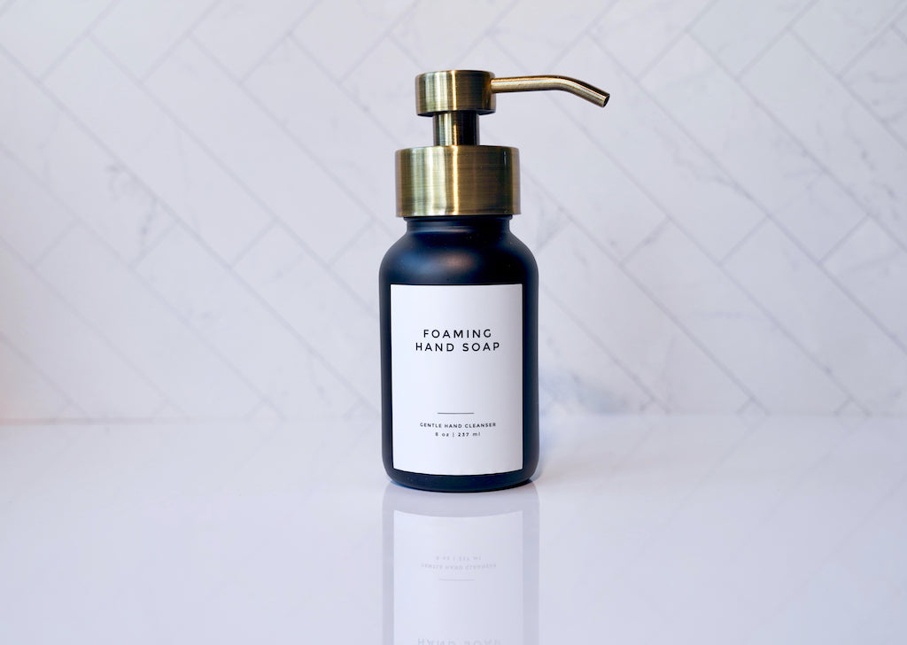 Glass Foaming Soap Dispensers