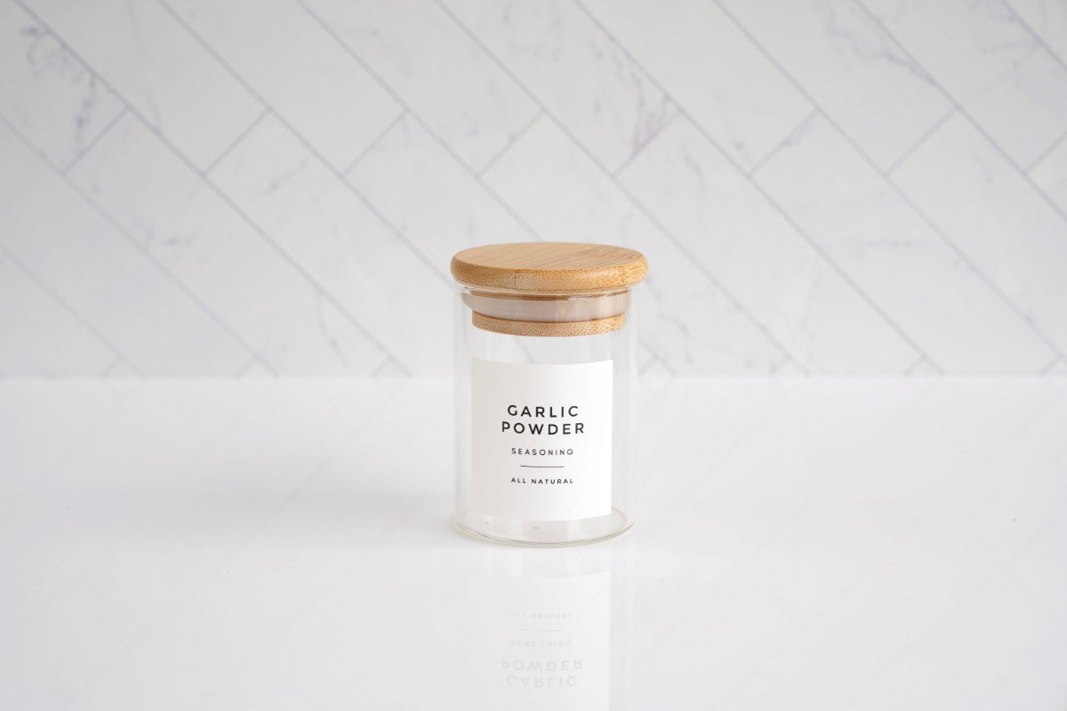 Buy Middle Eastern Spice Glass Jars | Set of 12 | Spice It Your Way