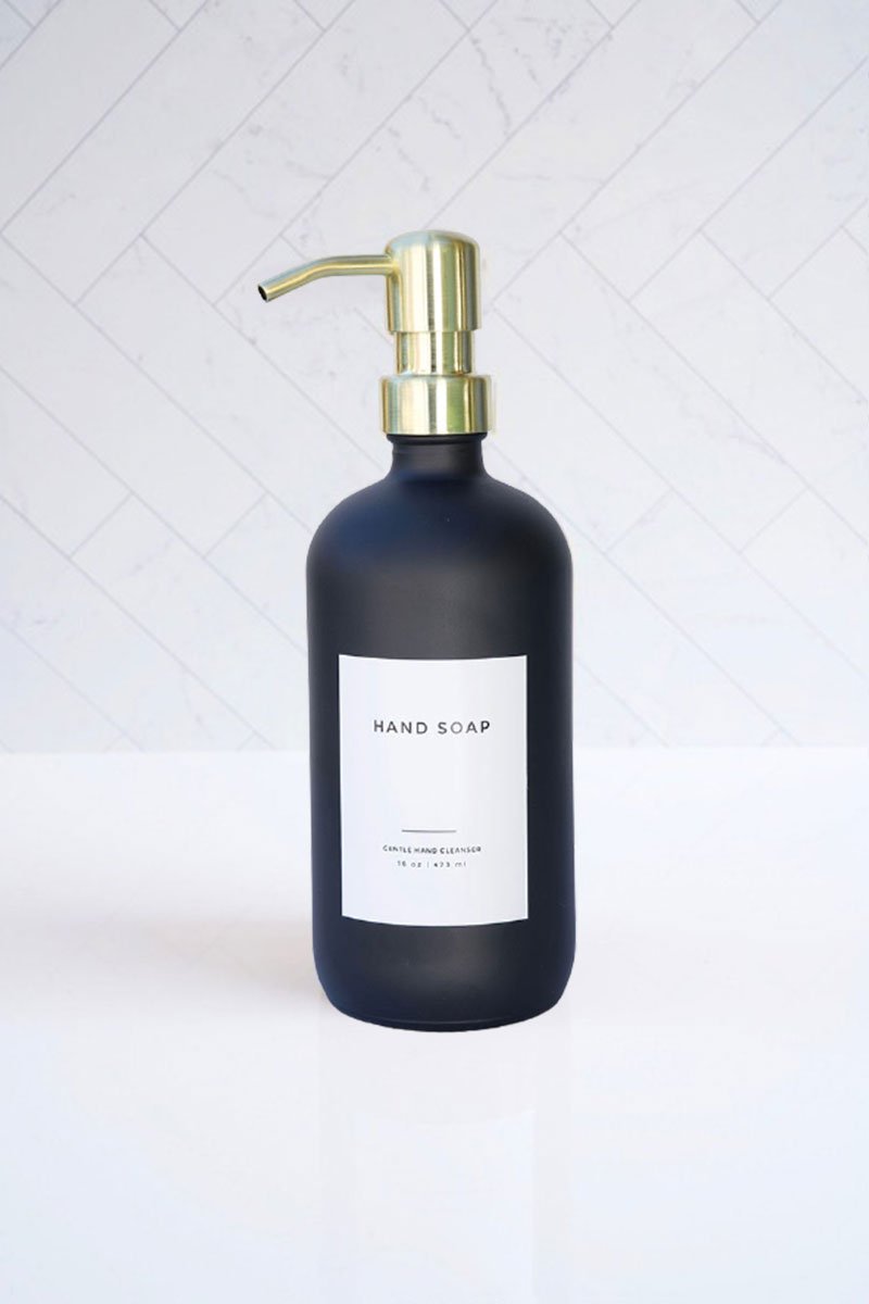 custom labels hand soap bottles