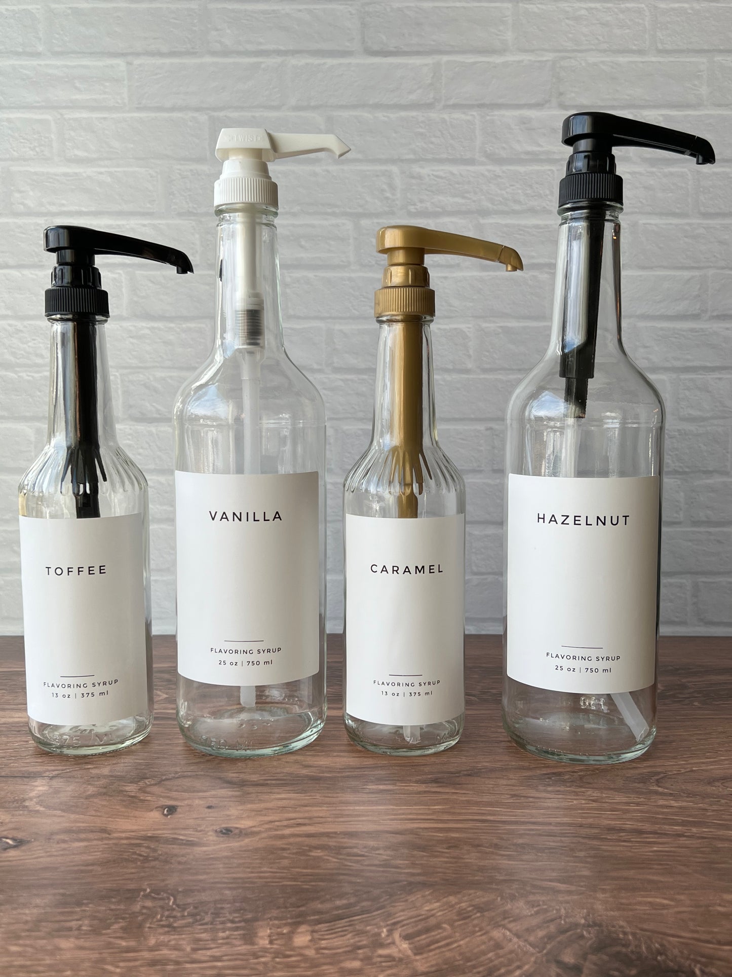 Buy Syrup Pump Dispenser Glass Bottle Online - Spice It Your Way