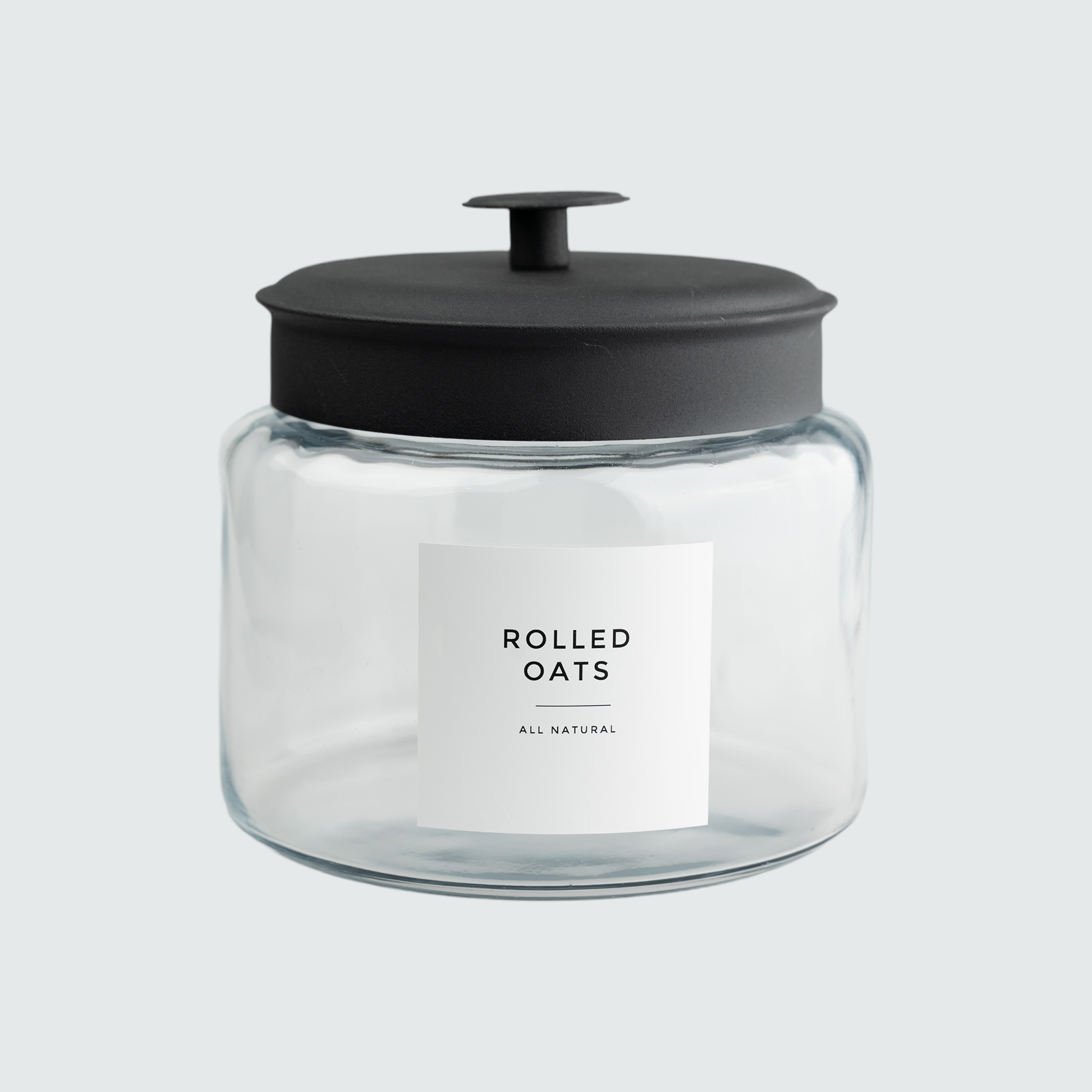 glass jars with metal lids