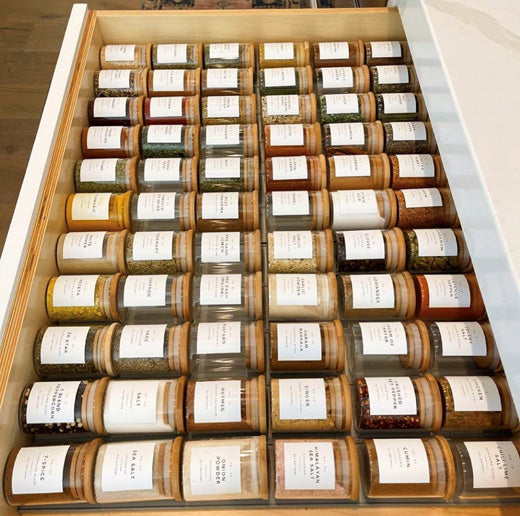 66 Pre-Filled Spice Pantry Jars