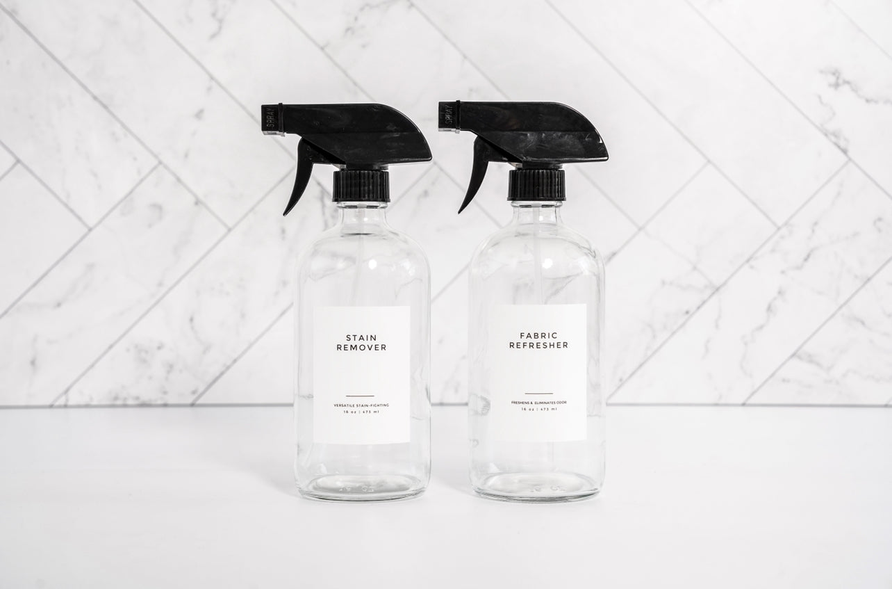 spray cleaning bottles