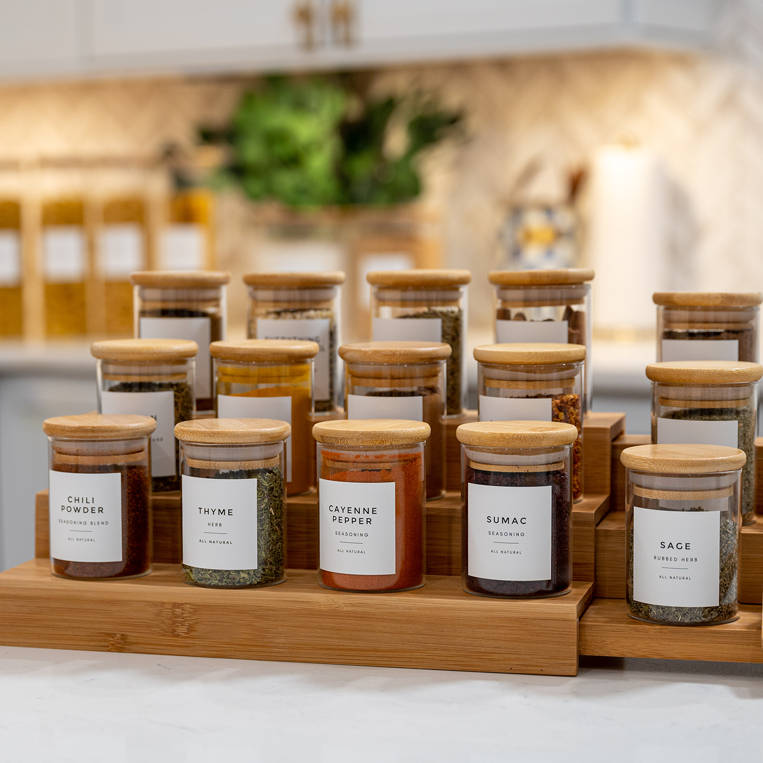 Glass spice discount storage containers