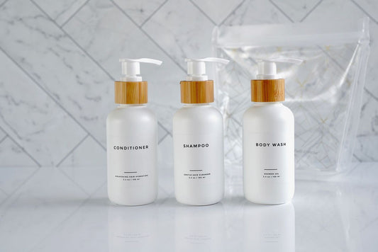 travel kit bottles