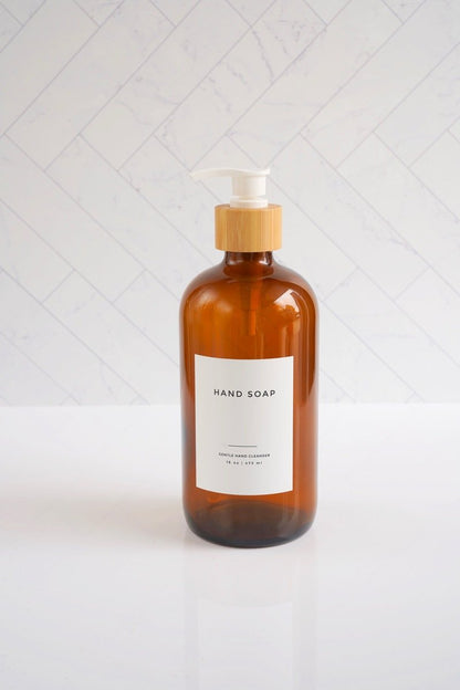 Hand soap container