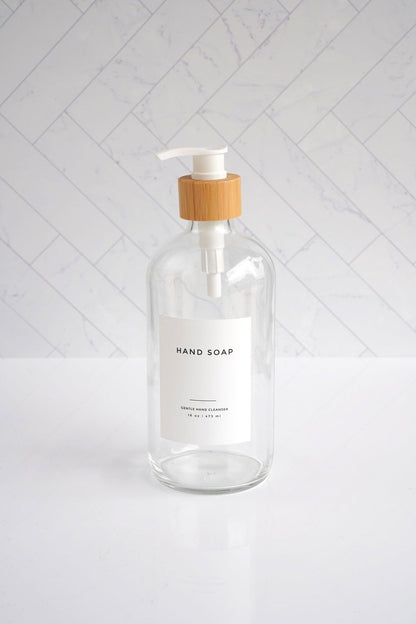 soap glass jar