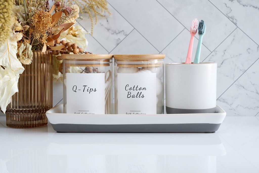 Toothbrush Holder with Dry Earth Disk