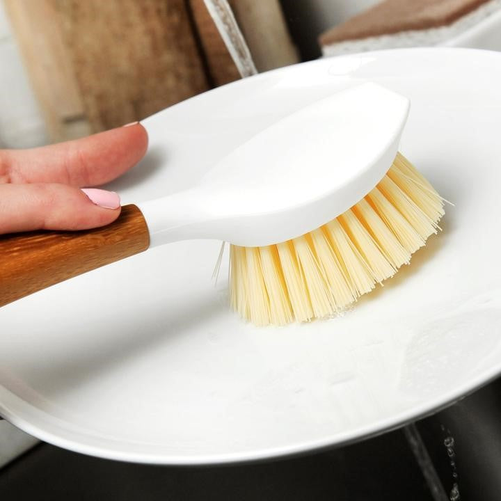 Dish Scrub Brush with Handle