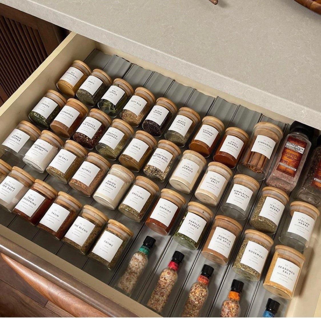 Spice liners  Soft Foam Drawer Liners – Spice It Your Way