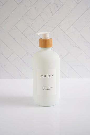 White Soap Bottle